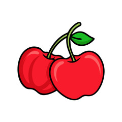 Red cherries fruit sweet cherry healthy food fresh cherries ripe cherries organic cherries dessert food