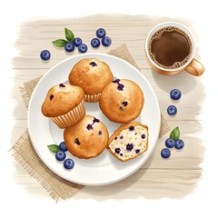 chocolate chip muffins
