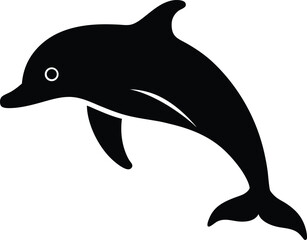 single dolphin silhouette