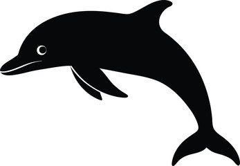 single dolphin silhouette