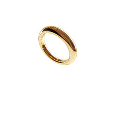 Gold Rings Falling Midair Crisp Image With  isolated on a transparent background