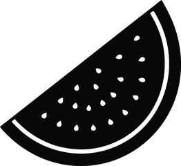 single watermelon slice