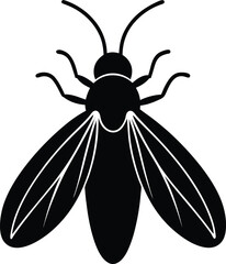 vector firefly with glow effect