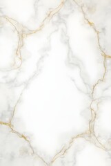 elegant background features a white marble texture with subtle gold sparkles