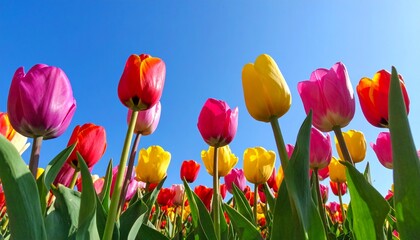 Obraz premium colorful wildflowers in the field