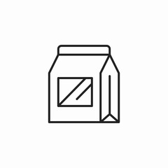 carton of milk icon sign vector