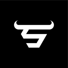 letter S bull logo