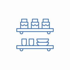 mobile file cabinet icon sign vector