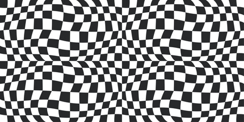 The squares are arranged in a repeating grid, creating a dynamic and visually engaging design.