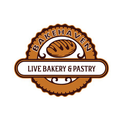 Pastry logo design.
