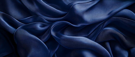Fototapeta premium Dark blue background with ample space for text