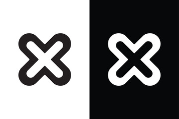 Closed icon vector on White Background ,Vector Art Illustration on white background.