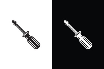 Fototapeta premium Driver Tool icon vector on White Background ,Vector Art Illustration on white background.
