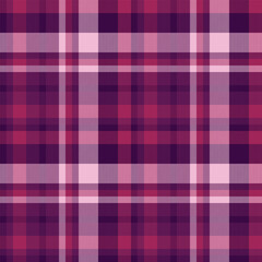 Elegant plaid pattern in varying shades of purple and pink. Ideal for backgrounds, textiles, and design projects needing a classic, yet modern touch.