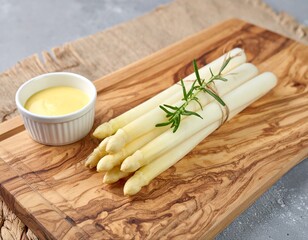 Spargel mit Sauce Hollandaise