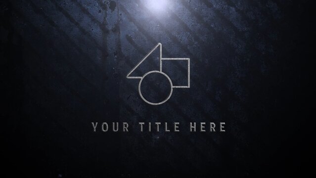 Superhero Mysterious Cinematic Title & Logo Reveal