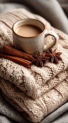 Cozy coffee and sweaters