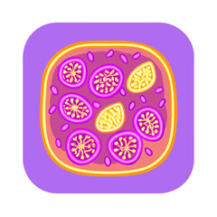 pizza icon vector illustration