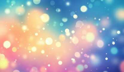 Abstract bokeh background with soft pastel colors