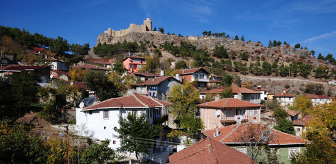 Boyabat Town, located in Sinop, Turkey, is famous for its old Ottoman houses.