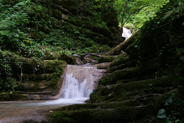 Erfelek Waterfalls in Sinop, Turkey.