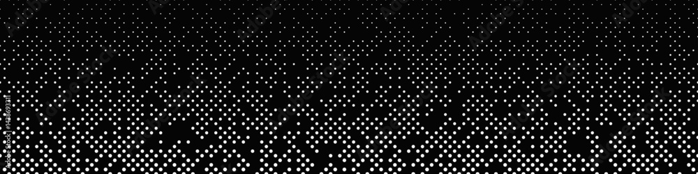 Poster wide repeating abstract dot pattern background design