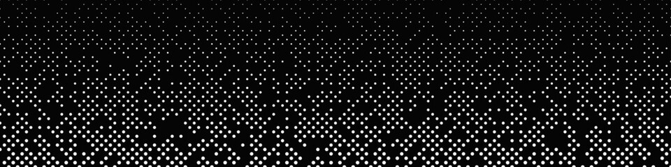 Wide repeating abstract dot pattern background design