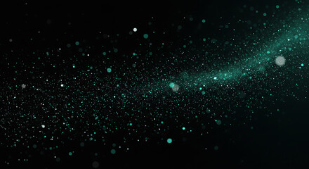 abstract blue background with particles