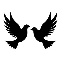 dove of peace vector