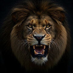 Obraz premium portrait of a lion