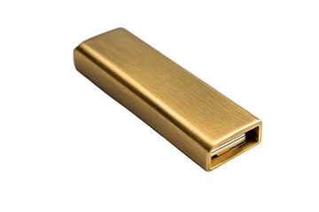 Durable USB flash drive with metal casing.