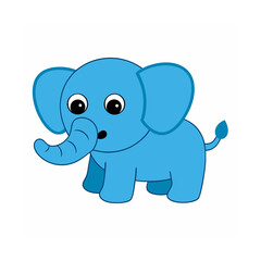 Obraz premium Adorable Animal Vector Clipart Wildlife and Pets on White Background