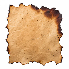 Burnt paper png burnt brown paper png scorched paper png vintage burnt paper png torn burnt paper png transparent background image