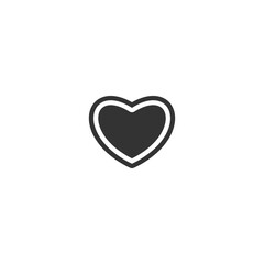 Heart icon. Love symbol modern, simple, vector, icon for website design, mobile app, ui. Vector Illustration