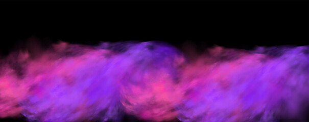  Atmospheric neon purple clouds.Magical fantasy smell of tobacco.Pink occult fog.Magic cigarette vapor.