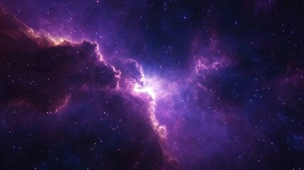 Fototapeta premium Cosmic Nebula Stellar Birth, Space Background, Astronomy