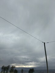 Obraz premium time lapse clouds