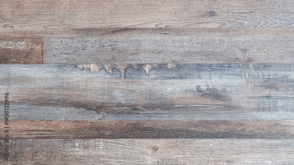 Aufkleber a wooden floor texture background with a grainy texture. the wood is brown and has a natural look. t