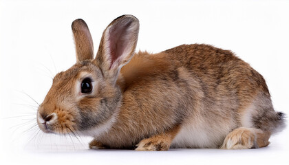 Fototapeta premium rabbit isolated on white background