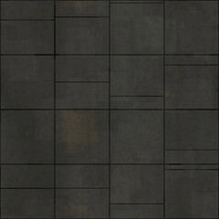 seamless sci-fi metal panels surface texture