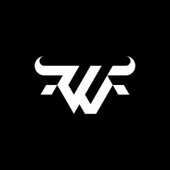 letter W bull logo