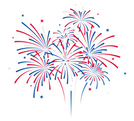 USA 4th of July fireworks, US Independence Day fireworks