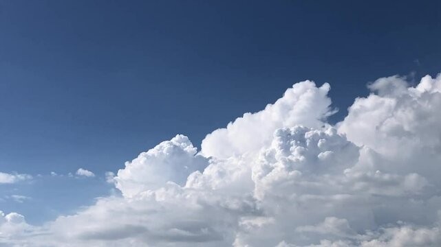 blue sky with clouds