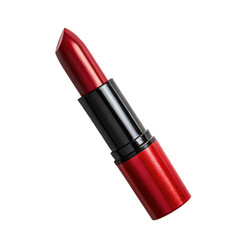 Red lipstick isolated on white background png red lipstick tube png cosmetic product png beauty makeup png lip color png transparent background image