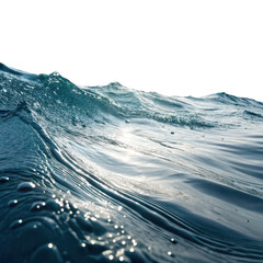 Sea water surface cut out isolated on white background png ocean surface png water texture png sea waves png aquatic surface png transparent background image