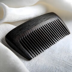 Discover the Sleek Ebony Hair Comb Crafted from Smooth Wood for Effortless Styling and Durability