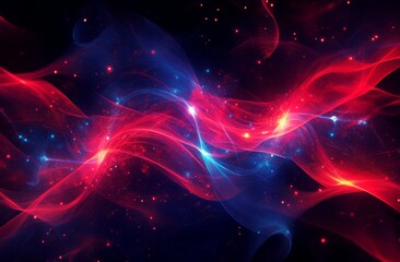 Fototapeta premium Abstract cosmic energy flow