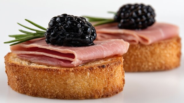 Antipasti serano blackberry baguette