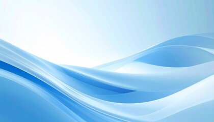 Soft blue to white gradient with a clean, refreshing feel