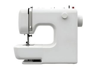 sewing machine isolated on white